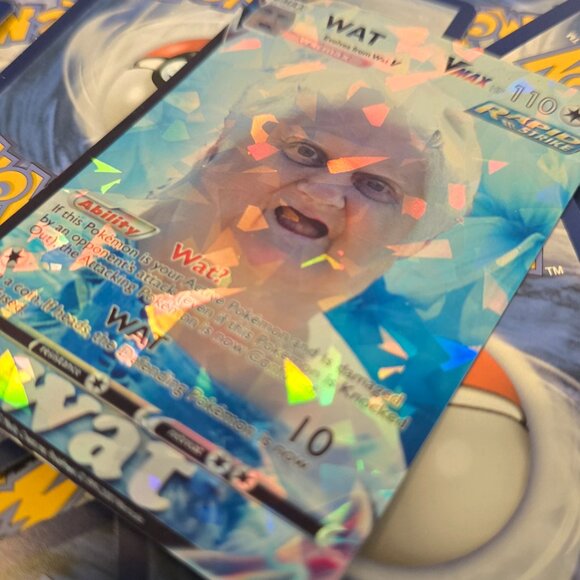 Wat lady Meme Pokemon Card - Picture 4 of 10